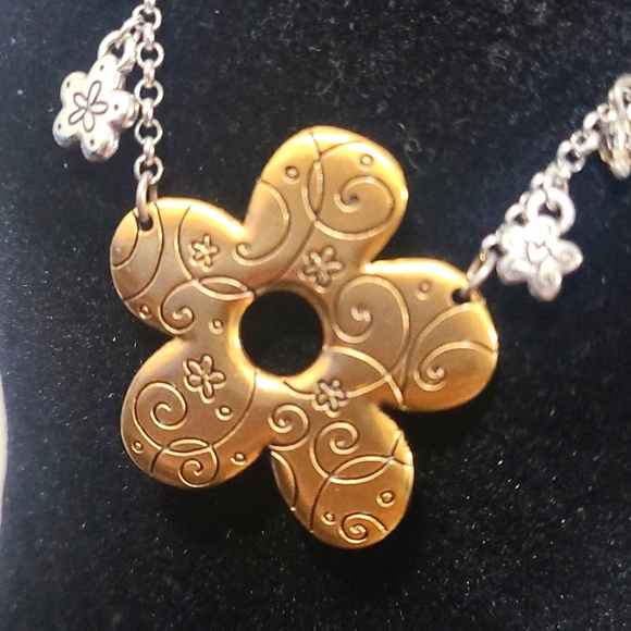 Brighton Golden Poppy Necklace - Picture 2 of 6